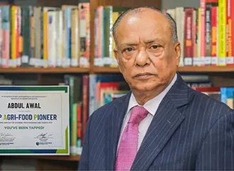 কৃষিতে উদ্ভাবন ও খাদ্য নিরাপত্তায় ভূমিকার জন্য ওয়ার্ল্ড ফুড প্রাইজ ফাউন্ডেশনের পুরস্কার পেলেন আবদুল আউয়াল মিন্টু