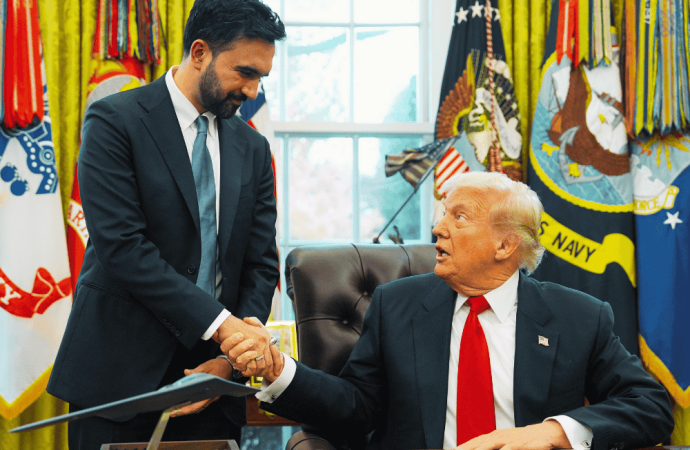  Despite past fiery rhetoric, the president and New York City mayor-elect pledge collaboration