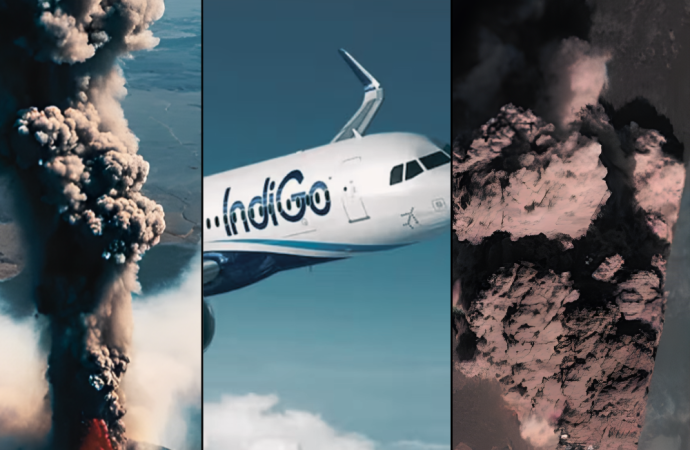 ইথিওপিয়ার আগ্নেয়গিরির ছাইয়ে ভারতে বহু ফ্লাইট বাতিল