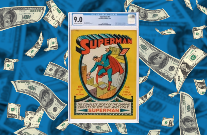 চিলেকোঠার বাক্সে ৯.১২ মিলিয়ন ডলার! নতুন রেকর্ড গড়ল ‘সুপারম্যান’ কমিক।