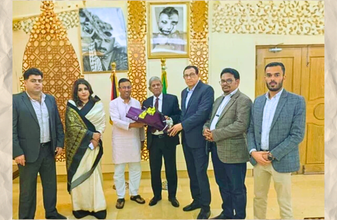 ঢাকায় ফিলিস্তিনি নৈশভোজ: রাষ্ট্রদূত ইউসুফ রামাদানের আমন্ত্রণে বিএনপি নেতাদের অংশগ্রহণ