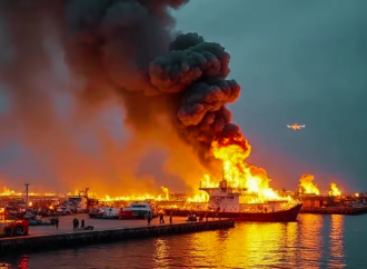 Ukraine strikes a pair of Russian fuel tankers in the Black Sea