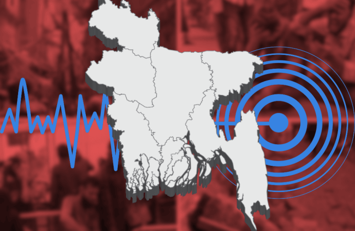 ৩০ বছরের মধ্যে সবচেয়ে শক্তিশালী ভূমিকম্প, রাজধানীসহ দেশজুড়ে ভবনে ফাটল ও হুড়োহুড়িতে শত শত আহত