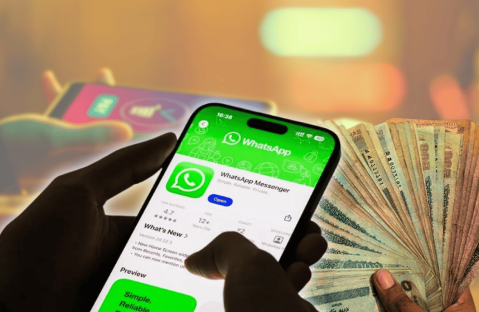 এখন হোয়াটসঅ্যাপ থেকে টাকা পাঠানো যাবে মেসেজ পাঠানোর মতোই