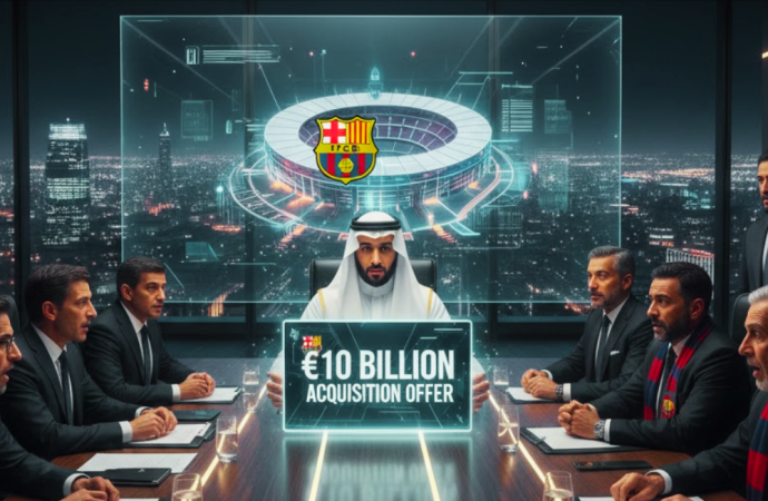 $10 Billion Bid for Barcelona by Saudi Crown Prince