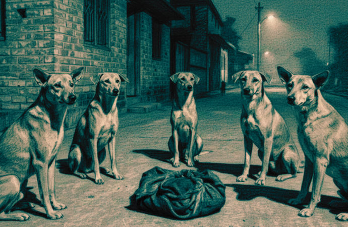 কুকুরেরা দেখালো মনুষ্যত্ব