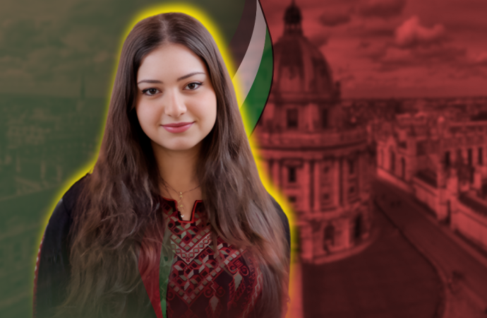 Palestinian student achieves landmark election victory