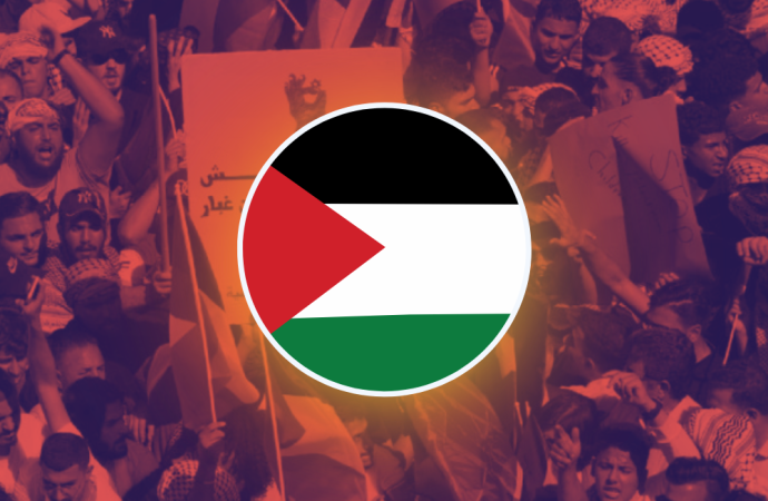 Millions of people protest in Europe and America in support of Palestine