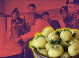 মাংসের চেয়ে আলু বেশি— ধরে ফেললেন স্বরাষ্ট্র উপদেষ্টা