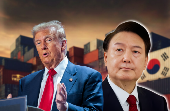 দক্ষিণ কোরিয়ার পণ্যে ২৫% শুল্ক আরোপের ঘোষণা ডোনাল্ড ট্রাম্পের