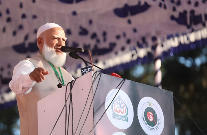 খুলনায় নির্বাচনী সফরে জামায়াত আমির: ইনসাফ কায়েমের ডাক