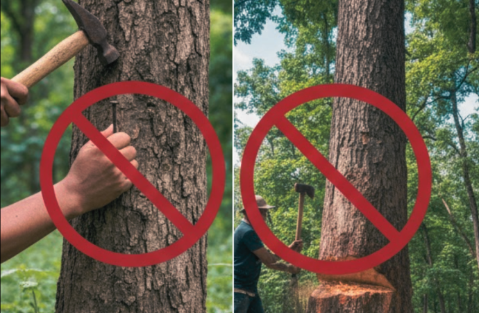 বৃক্ষ রক্ষায় কঠোর অধ্যাদেশ জারি: পেরেক মারলে ২০ হাজার ও গাছ কাটলে ১ লাখ টাকা জরিমানা