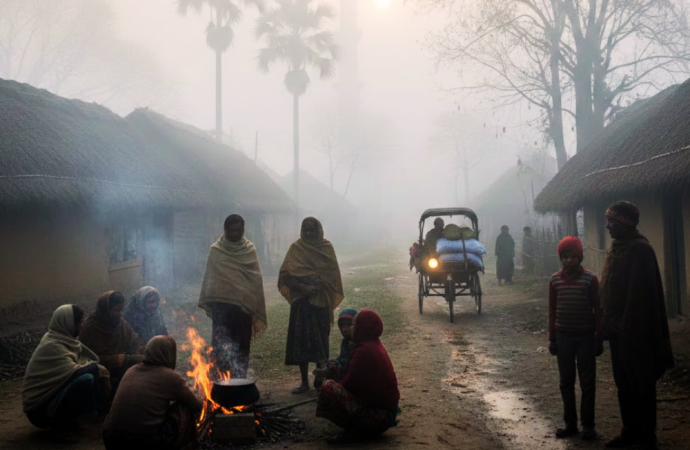 টানা এক সপ্তাহ ধরে দেশের সর্বনিম্ন তাপমাত্রা তেঁতুলিয়ায়; তীব্র শীতে জনজীবন বিপর্যস্ত