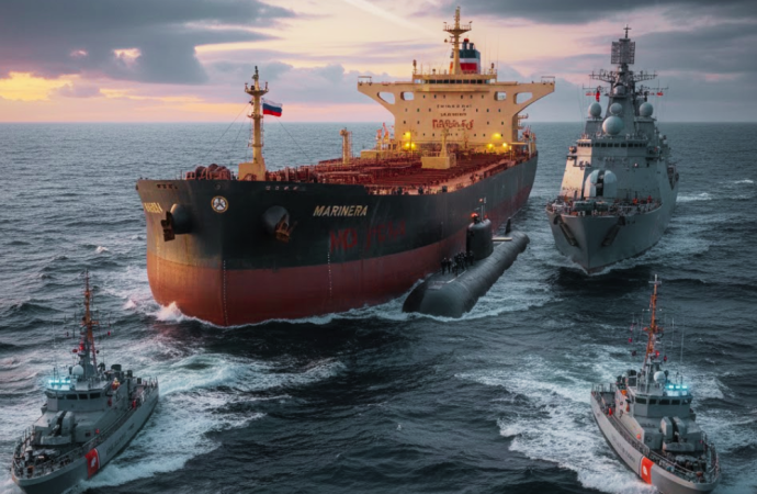 আটলান্টিকে তেলবাহী জাহাজ নিয়ে যুক্তরাষ্ট্র-রাশিয়া উত্তেজনা: পাহারায় রুশ নৌবাহিনী