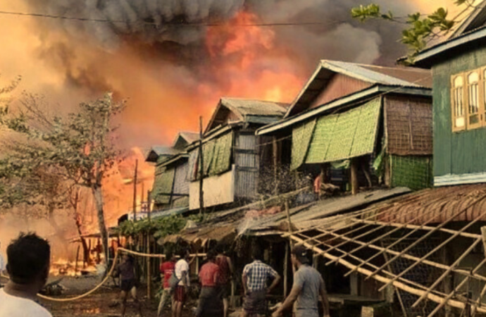 মিয়ানমারে জান্তার ভয়াবহ বিমান হামলা: ১৭০ জনের মৃত্যুতে জাতিসংঘের উদ্বেগ