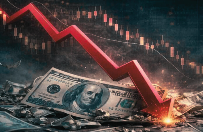 ডলারের মানে বড় পতন: ৪ বছরের মধ্যে সর্বনিম্ন অবস্থানে মার্কিন মুদ্রা