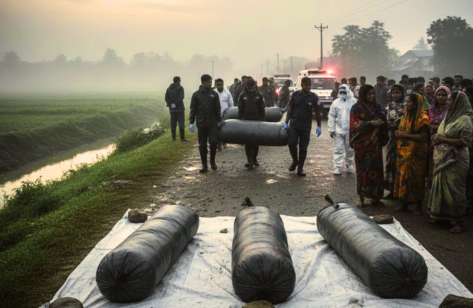এক জেলা থেকে তিন দিনে ৯ জনের ম’রদেহ উদ্ধার: রহস্যময় মৃ’ত্যুতে আতঙ্ক