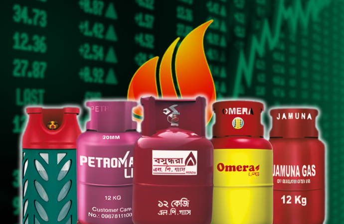 ফেব্রুয়ারিতে ১২ কেজি এলপিজি সিলিন্ডারের দাম বাড়ল ৫০ টাকা
