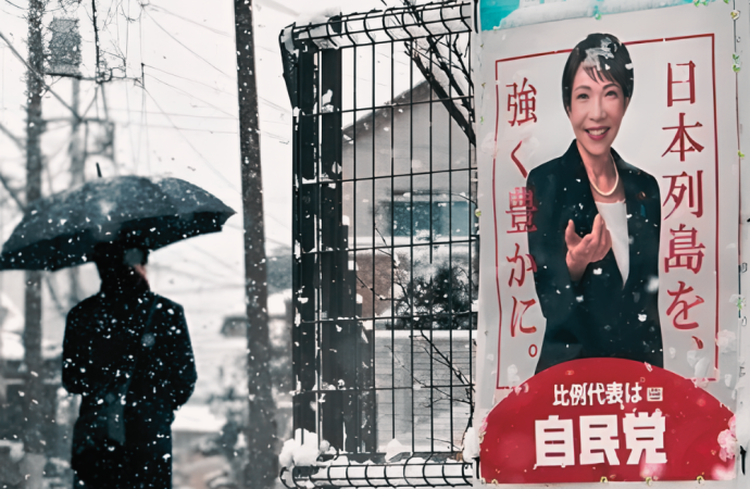 জাপানে তুষারপাতের মধ্যে নির্বাচনী আমেজ: জয়ের দৌড়ে এগিয়ে সানা তাকাইচি