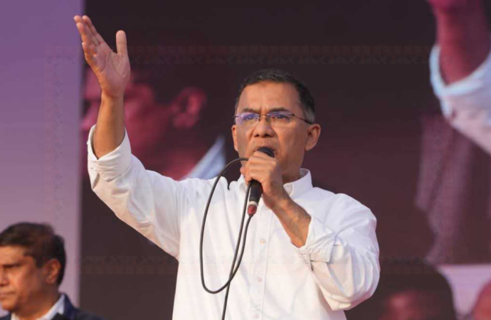 নির্বাচনী প্রচারণার শেষ দিনে রাজধানীর ৮ স্থানে তারেক রহমানের সরব উপস্থিতি