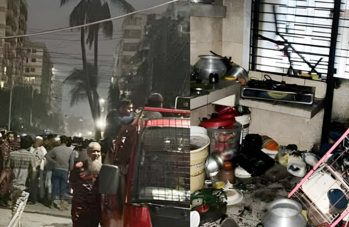 চট্টগ্রামে গ্যাসলাইন লিকেজ থেকে ভয়াবহ বিস্ফোরণ: ৯ জন দগ্ধ, এলাকায় আতঙ্ক