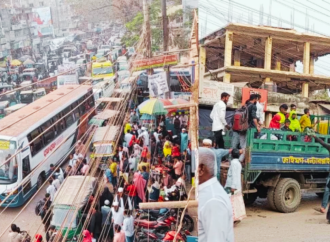 ভোটের উৎসব শেষে কর্মস্থলে ফিরছে মানুষ: বাস-ট্রেন ও লঞ্চ ঘাটে উপচে পড়া ভিড়