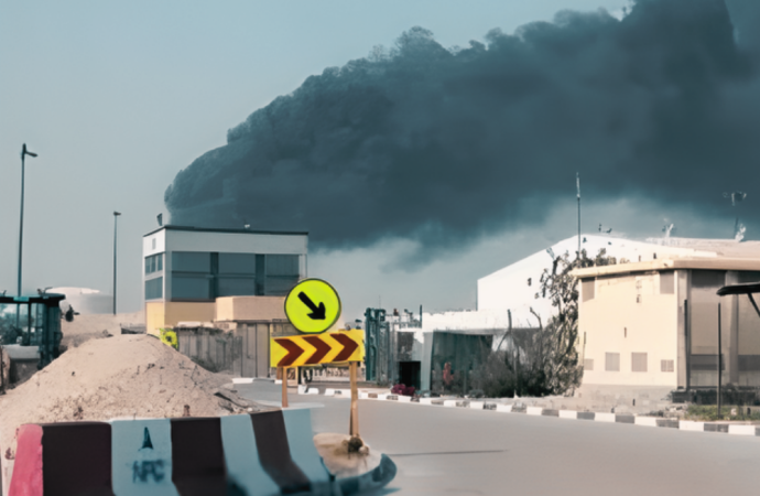 দুবাই ও বাহরাইন বিমানবন্দরে ইরানের বিধ্বংসী হামলা: স্থবির হয়ে পড়েছে আন্তর্জাতিক বিমান চলাচল