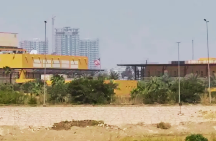 বাগদাদের গ্রিন জোনে মার্কিন দূতাবাসে ক্ষেপণাস্ত্র হামলা