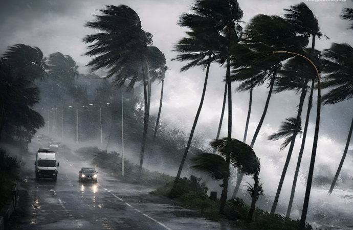 দেশের ৫টি অঞ্চলের ওপর দিয়ে ঘণ্টায় ৬০ থেকে ৮০ কিলোমিটার বেগে ঝড়ো হাওয়াসহ বজ্রবৃষ্টির পূর্বাভাস দিয়েছে আবহাওয়া অধিদপ্তর।