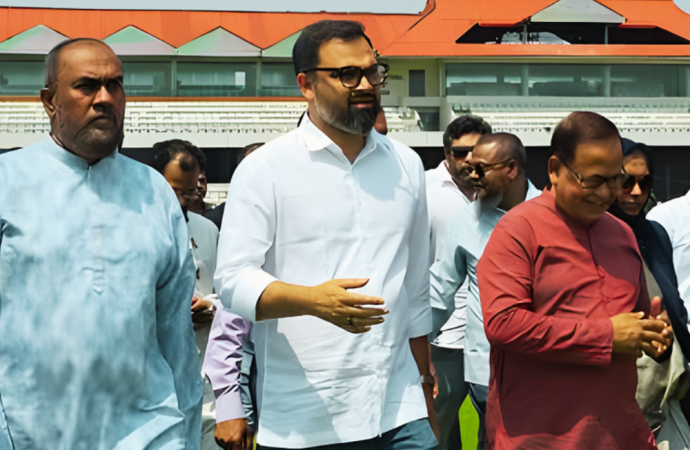 সিলেটের ক্রিকেট অবকাঠামো খুঁটিয়ে দেখলেন ক্রীড়া প্রতিমন্ত্রী
