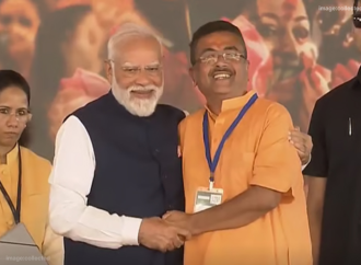 পশ্চিমবঙ্গের নতুন মুখ্যমন্ত্রী হিসেবে শপথ নিলেন শুভেন্দু অধিকারী