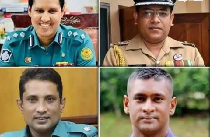 বিনা অনুমতিতে অনুপস্থিতি ও অসদাচরণ: বিপ্লব, ইকবাল ও রুহানীসহ পুলিশের ৬ কর্মকর্তা বরখাস্ত