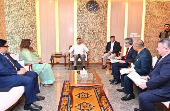জাপানের মারুবেনি কর্পোরেশনের উচ্চপর্যায়ের প্রতিনিধিদলের সঙ্গে প্রধানমন্ত্রী তারেক রহমানের বৈঠক; এআই, জ্বালানি ও কাফকোতে বিনিয়োগ বাড়ানোর আশ্বাস।