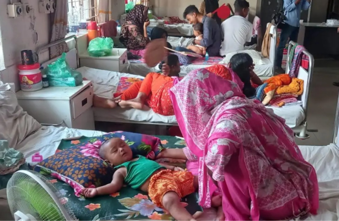 গত ২৪ ঘণ্টায় হাম উপসর্গে ৭ জনের মৃত্যু, হাসপাতালে ভর্তি ১,৩২৭ জন; মোট মৃত্যু ১,১৭৭।