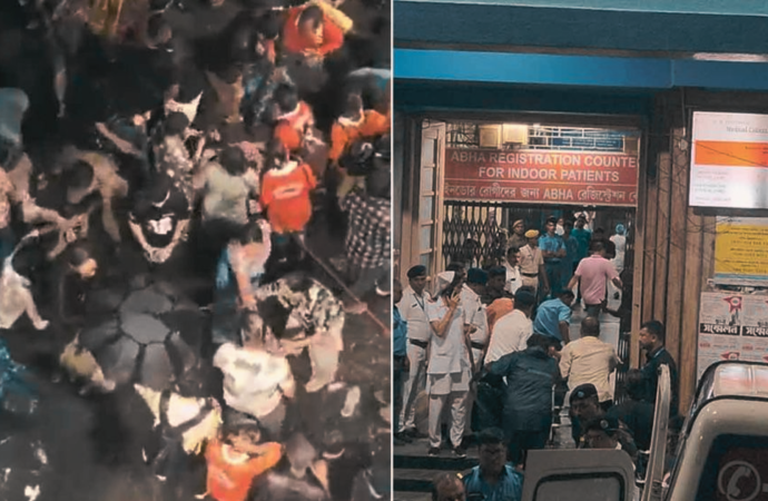 কলকাতার চোরবাগান পূজামণ্ডপে হুড়োহুড়িতে পদপিষ্টের মর্মান্তিক ঘটনা: নিহতের সংখ্যা বেড়ে ১৯, গ্রেপ্তার ৭।